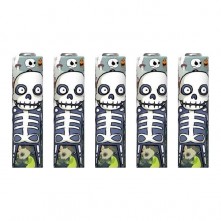 Wraps accus 18650 - Squelette halloween (5pcs)