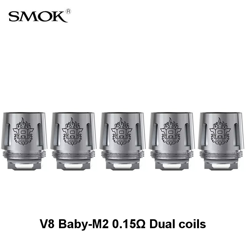 Résistances V8 Baby Smok (X5)