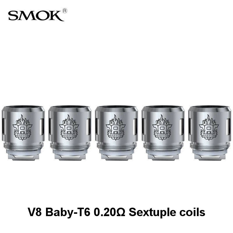 Résistances V8 Baby Smok (X5)