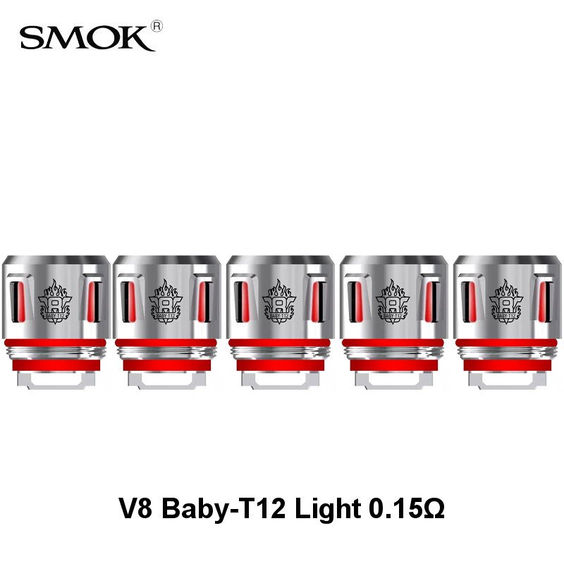 Résistances V8 Baby Smok (X5)