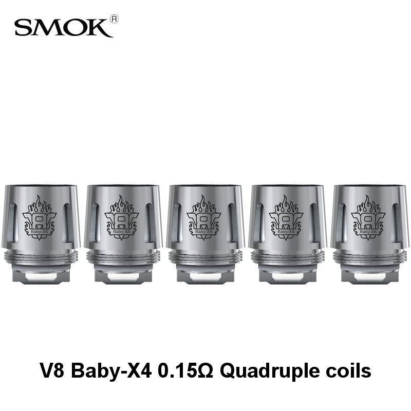 Résistances V8 Baby Smok (X5)