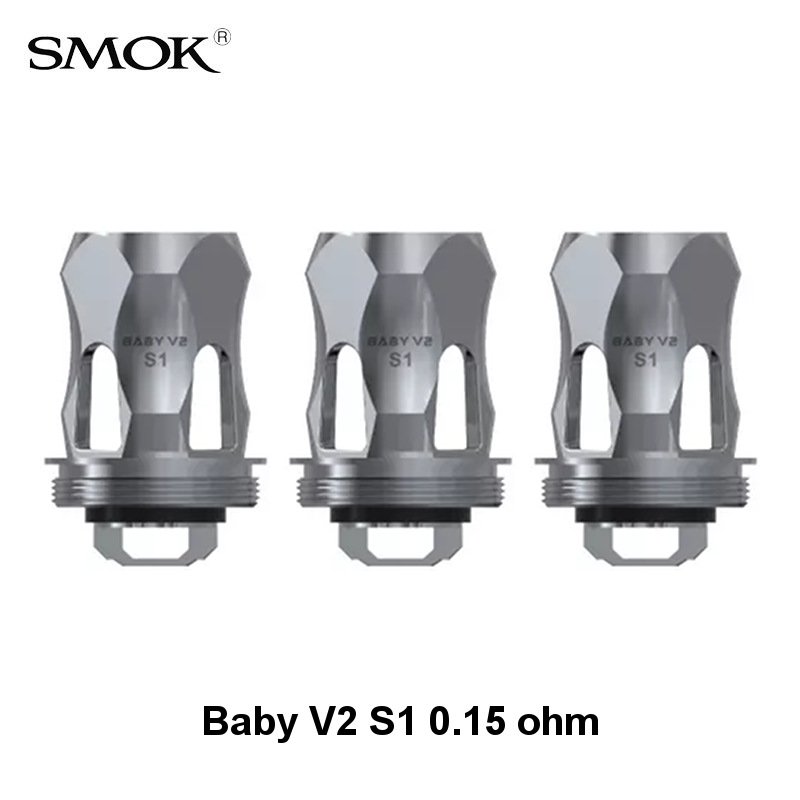 Résistances TFV8 Baby V2 Smok (X3)