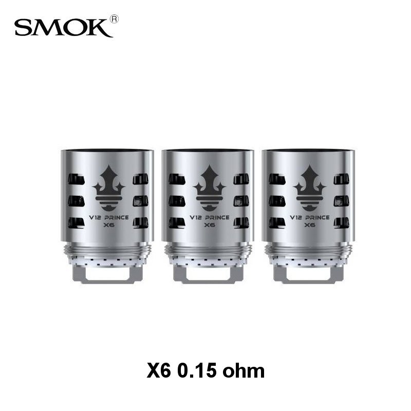 Résistances TFV12 Prince Smok (X3)