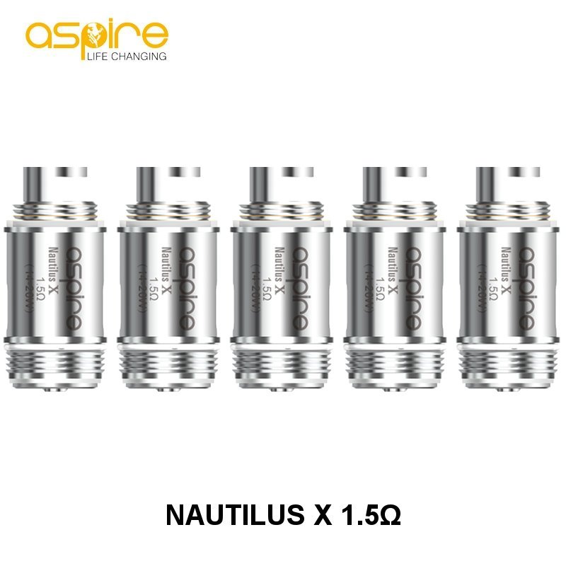 Résistances Nautilus X Aspire (X5)