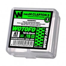 NexMesh clapton S A1/Ni80 0.15Ω - Wotofo