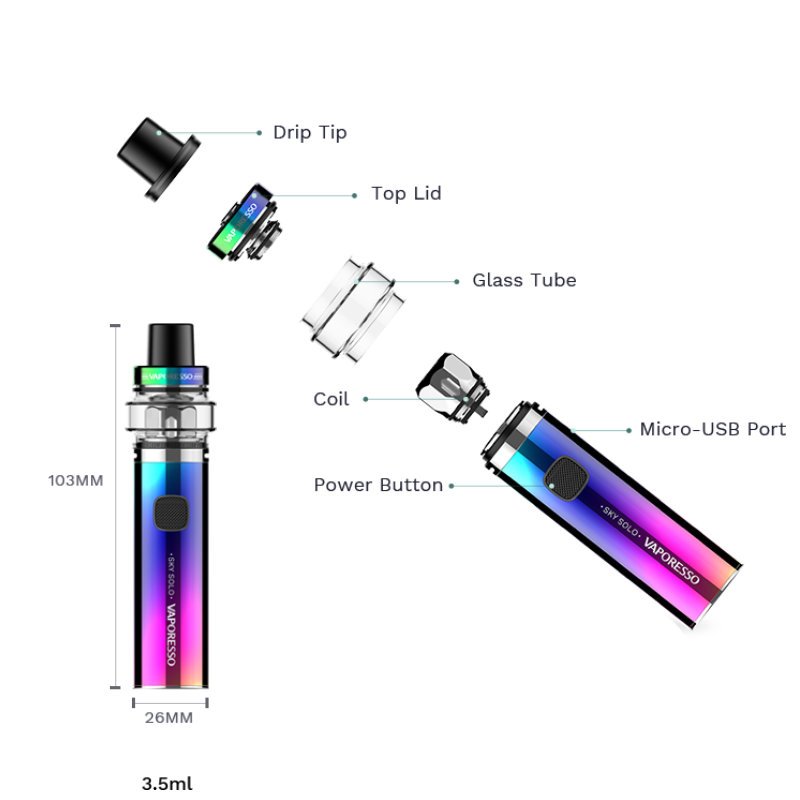 Kit Sky Solo 90W Vaporesso