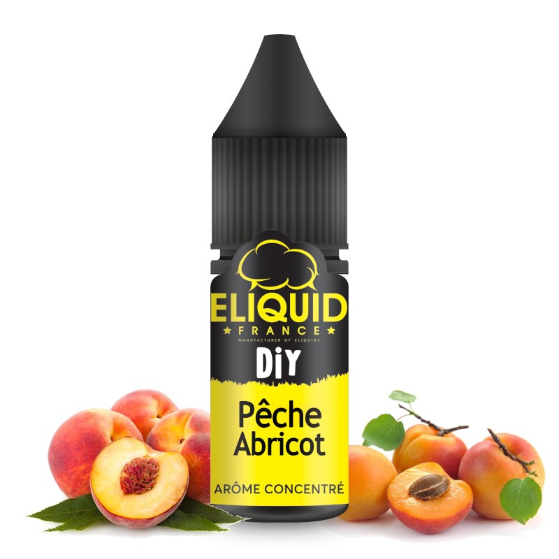 Arôme Pêche-Abricot - Eliquid France - 10ml