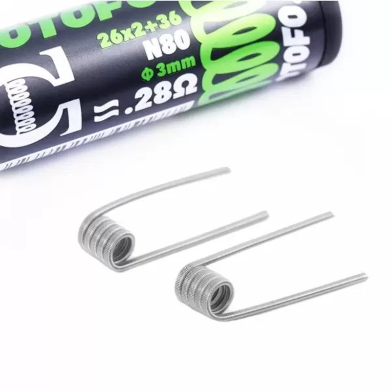 Coils Dual Core Fused Clapton N80 - Wotofo