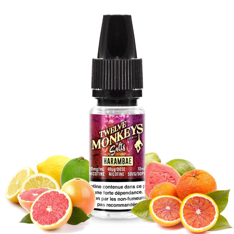 Harambae Twelve Monkeys Salts - 10 ml