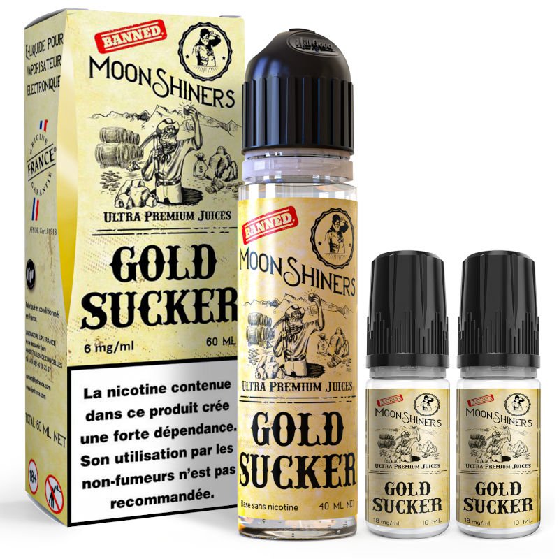 Gold Sucker Moonshiners - Le French Liquide - 60 ml