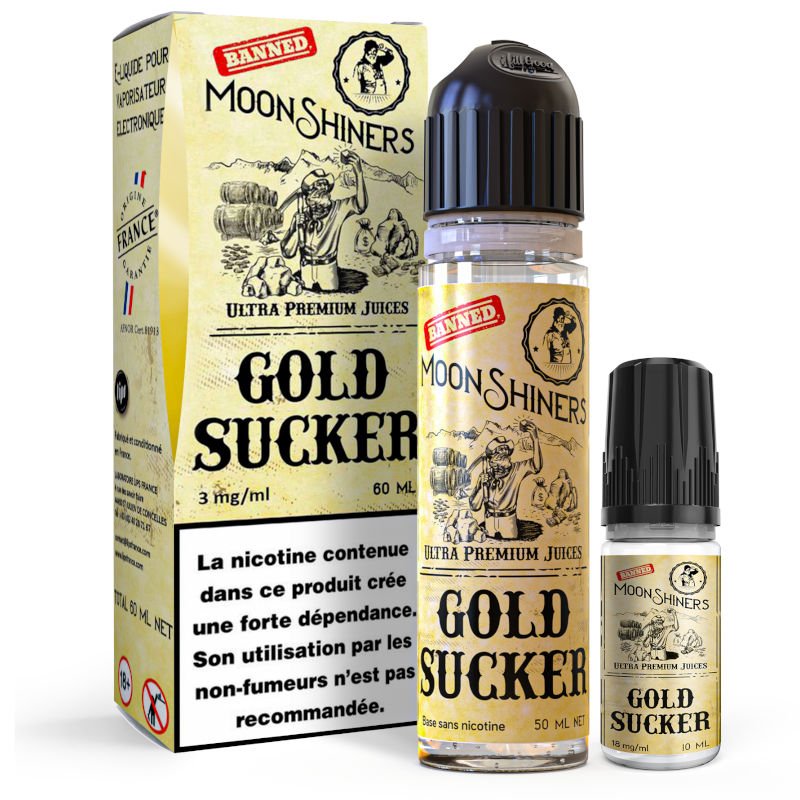Gold Sucker Moonshiners - Le French Liquide - 60 ml