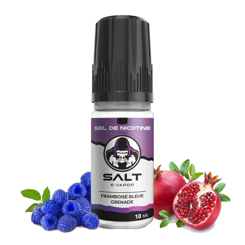 Framboise Bleue Grenade - Salt E-Vapor - 10ml