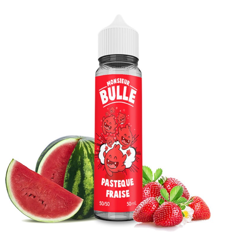 Pastèque Fraise - Monsieur Bulle - 50ml