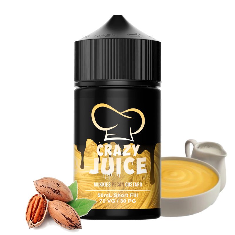 Mukkies Pécan Custard - Crazy Juice - 50 ml