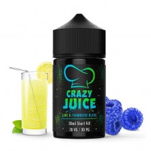 Lime Framboise Bleue - Crazy Juice - 50 ml