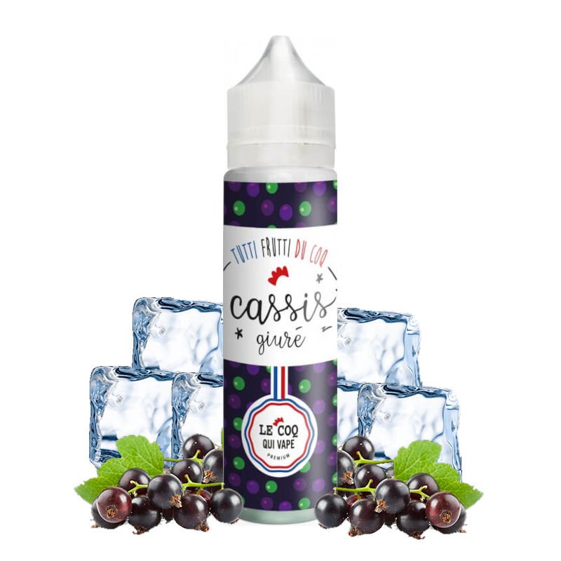 Cassis givré - Le coq qui vape - 50 ml