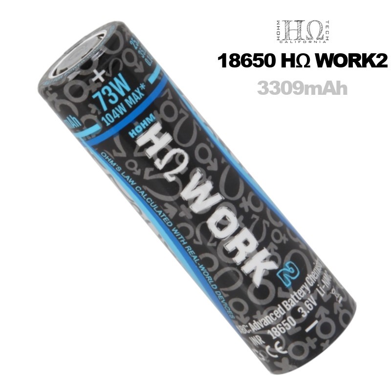 Accu 18650 Hohm Work 2 Hohm Tech